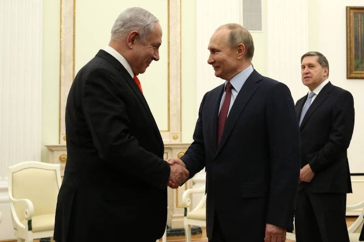 Netanyahu y Putin conversan sobre “asuntos regionales” de Oriente Próximo