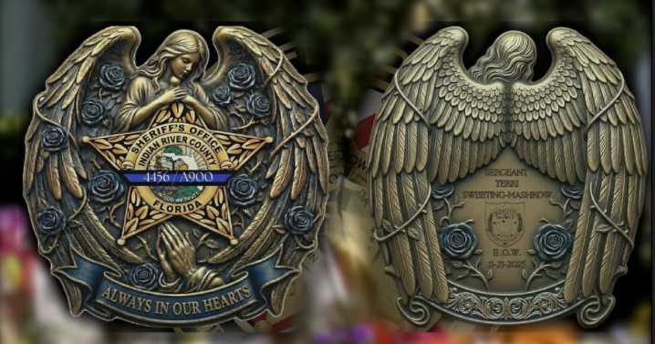 'It was uncalled for': Miami-Dade officer honors fallen Indian River County sergeant with memorial coins
