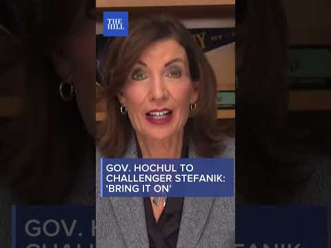 Gov. Hochul To Challenger Stefanik: 'Bring It On'