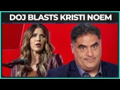 Trump's DOJ BLASTS Kristi Noem!?!?