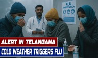 Cold Weather Triggers Flu Alert in Telangana; Health Dept Urges Precautionary Measures