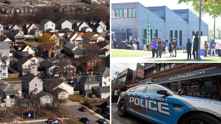 How Sheffield, Kinloch differ on key issues such as crime, neighborhoods, schools