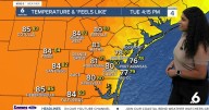 Near normal temperatures this afternoon, warm up starts midweek