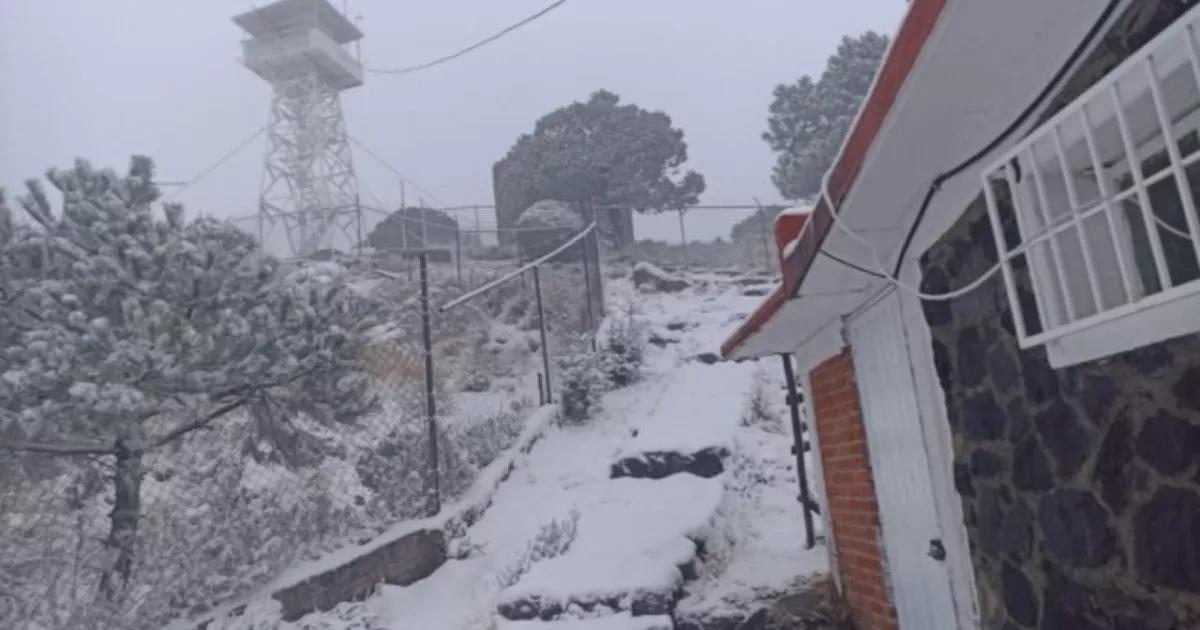 ¿Nieve en México? Estos cinco lugares podrían cubrirse de blanco este 11 de noviembre