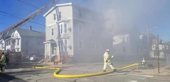 Residents displaced after fire at three family home in Providence