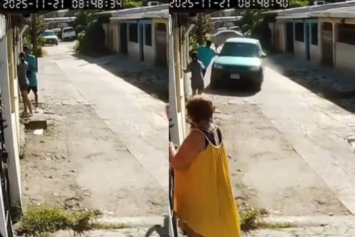 Conductora intenta evitar robo y termina atropellado a la víctima