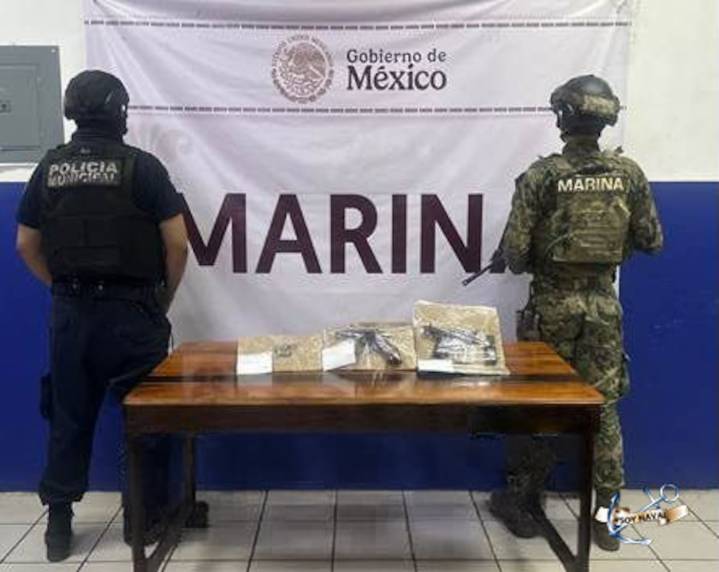 Detienen a 54 en Colima; se les incautó armamento y droga