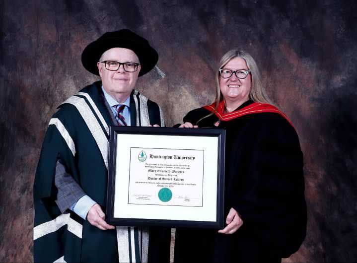 Huntington bestows honorary degrees on four Sudbury community leaders