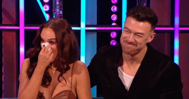 Strictly's Vicky Pattison fights tears as 'heart broke' in 'not in my locker' admission