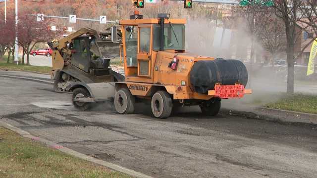 Two pothole-covered roads at Pittsburgh Mills Mall to be paved this week