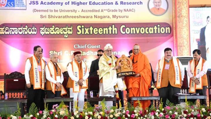 Vice President CP Radhakrishnan lauds NEP 2020 for flexibility