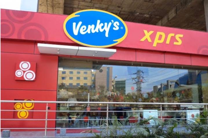 Why did Venkys (India) shares fell by 8% today?