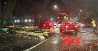 Storm Claudia in photos as severe weather hits Greater Manchester