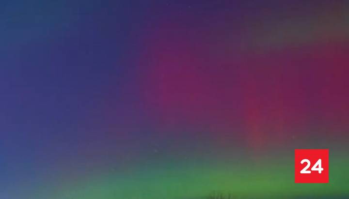 Impactantes auroras boreales fueron captadas en norteamérica