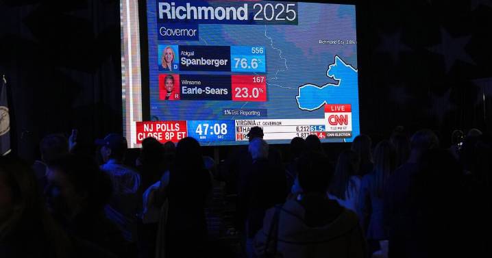 Abigail Spanberger es elegida gobernadora de Virginia, la 1ra mujer en ocupar el cargo en el estado