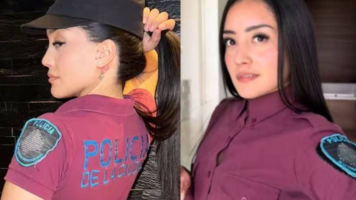 Rompió el silencio Nicole V., la policía tiktoker suspendida por sus videos eróticos: "No pensé que..."
