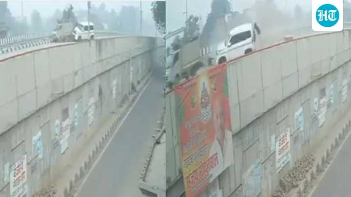 Bolero rams into truck, flips mid-air and lands upright in Gorakhpur: Video