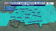 Freeze Watch for Monday Morning, Cold Front Passes Overnight Tonight