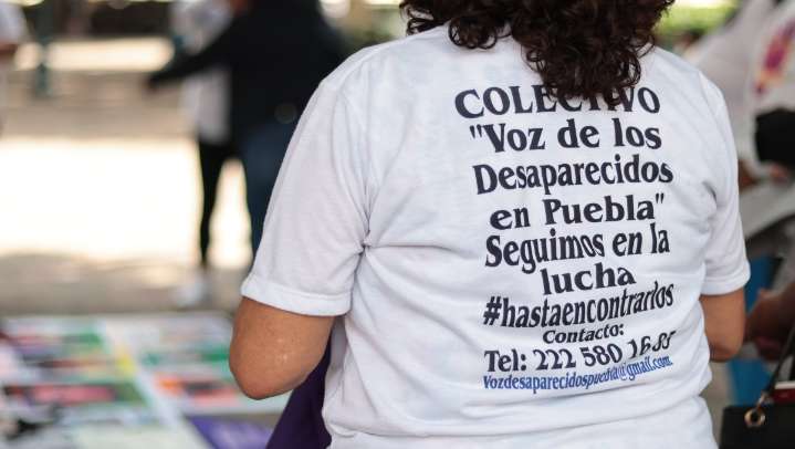 Minerva al fin localiza a su hijo desaparecido desde el 2018, en Puebla