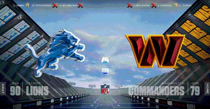 WATCH: Lions vs. Commanders preview, Madden 26 simulation