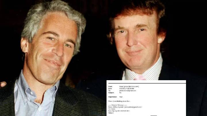 Congreso de EE. UU. publicó correos de Jeffrey Epstein en los que dice que Trump “pasó horas” con víctima de abuso sexual