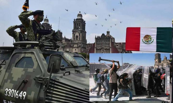 La Sedena ajusta ruta del desfile militar por temor a manifestación de Generación Z