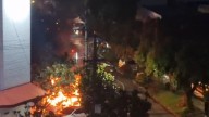 Video | Emergencia en Envigado: incendio a las afueras de SuperMú generó momentos de angustia