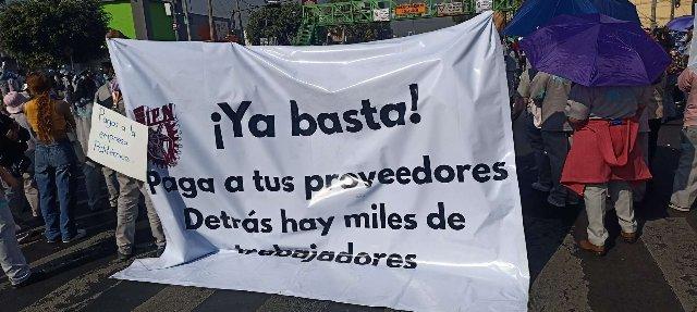 Bloqueos en CDMX por falta de pagos a trabajadores del IPN