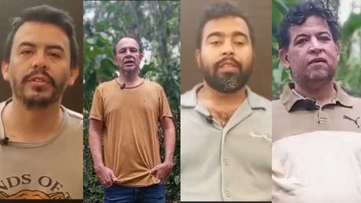 Indignación nacional por ‘juicio’ del Eln a cuatro funcionarios secuestrados en Arauca