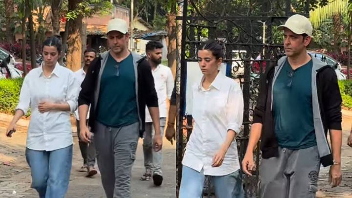 Zarine Khan Death: Hrithik Roshan Attends Ex-Mother-In-Law's Funeral Along With Girlfriend Saba Azad