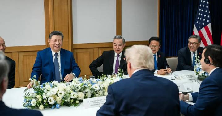 The White House has shared images of Xi Jinping that most Chinese don't see at home