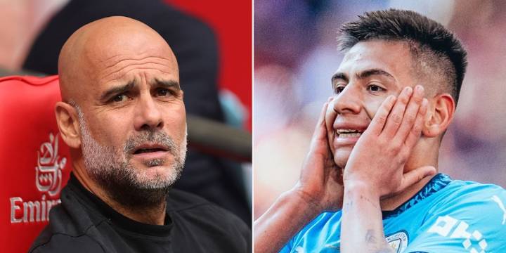 La irónica respuesta de Guardiola ante el supuesto retorno del Diablito Echeverri al City: “Esa es una pregunta para su bello agente...”