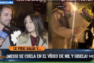 La divertida entrevista a la pareja a la que Messi le interrumpió un video en las calles de Barcelona