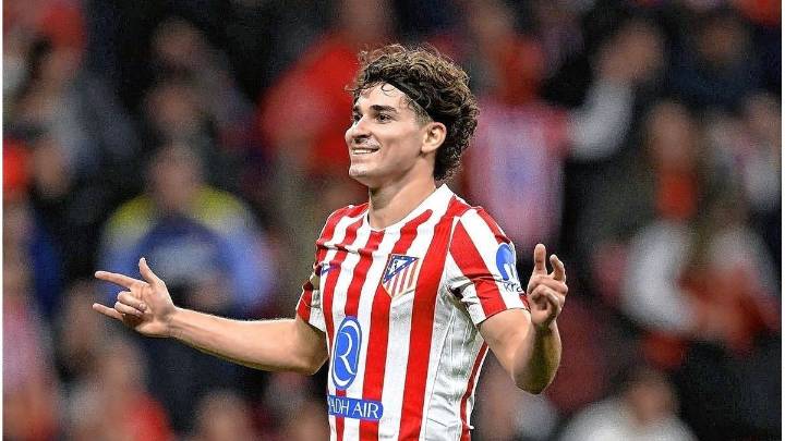 Otro gol de Julián Álvarez para Atlético de Madrid