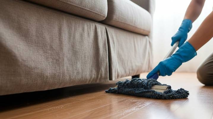 Limpiar con vinagre debajo del sillón: para qué sirve y por qué recomiendan hacerlo
