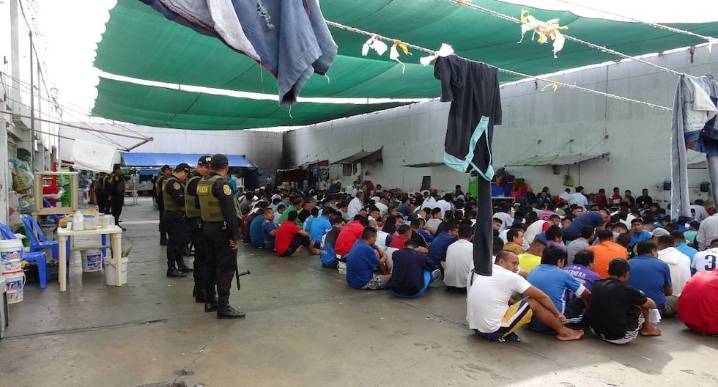 Trujillo: Presos tenían cuchillos y libretas con números de víctimas de extorsión