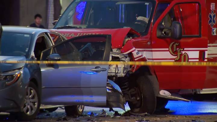 Paramedic escapes after ambulance stolen at Loretto Hospital