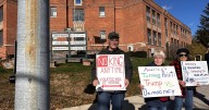 Protest held outside Stefanik's district office