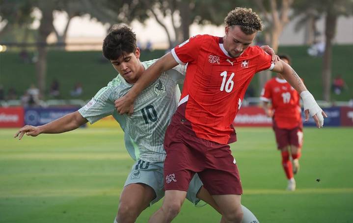 México pierde contra Suiza y peligra su pase en Mundial Sub 17