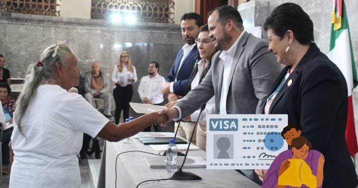 Entregan 42 visas para padres de migrantes que viven en EU; recibirán acompañamiento estatal