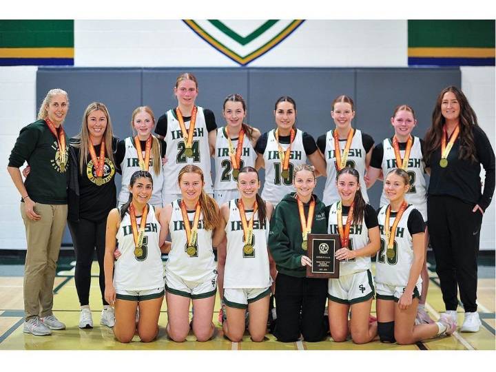 St. Patrick’s Fighting Irish win SWOSSAA senior girls AAA basketball