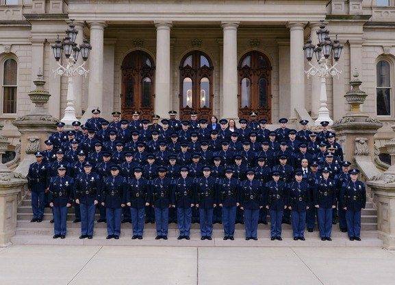 50 new Michigan State Police troopers graduate; four headed to Paw Paw