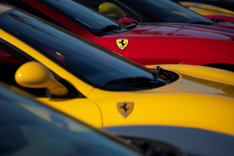 Ferrari trims price increases on some models sold in U.S. to maximum 5%
