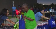 Annual Rangers Thanksgiving giveaway helps hundreds facing food insecurity in Dallas