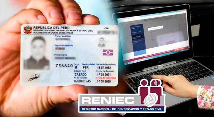 Renueva tu DNI azul vencido por el electrónico vía Internet sin ir a una agencia de Reniec