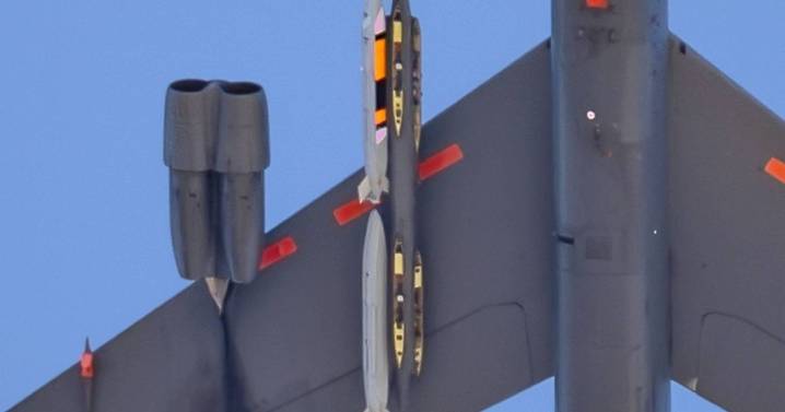 Donald Trump's city destroying nuclear missile 'spotted for the first time' during test flight