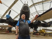 The Hangar Flight Museum reaches half