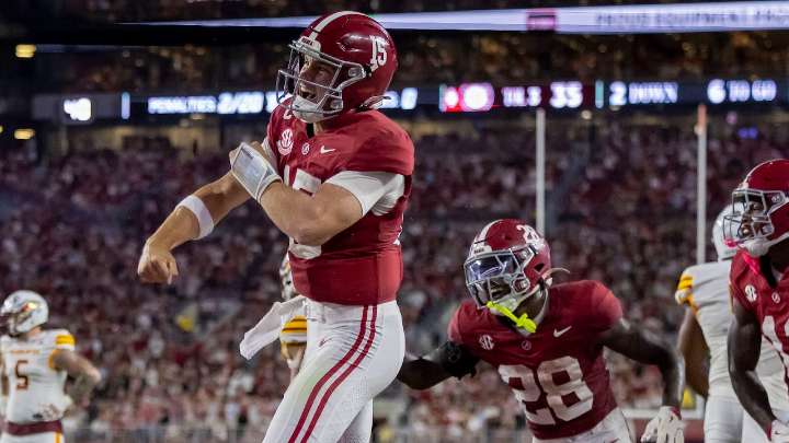 Alabama national championship odds after CFP rankings release: Are Crimson Tide among the favorites?