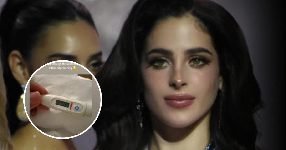 Fátima Bosch enfrenta intoxicación antes de la final de Miss Universo