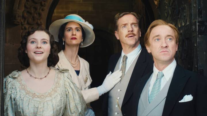 Tom Felton and Emma Laird Exchange Awkward Vows in Hilarious Sneak Peek at Period Drama That Blends ‘Downton Abbey’ With ‘Monty Python’ [Exclusive]